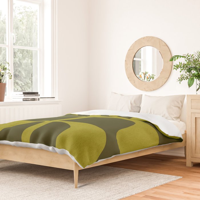Abstract-botanical 15 Duvet Cover Gallery Image 2