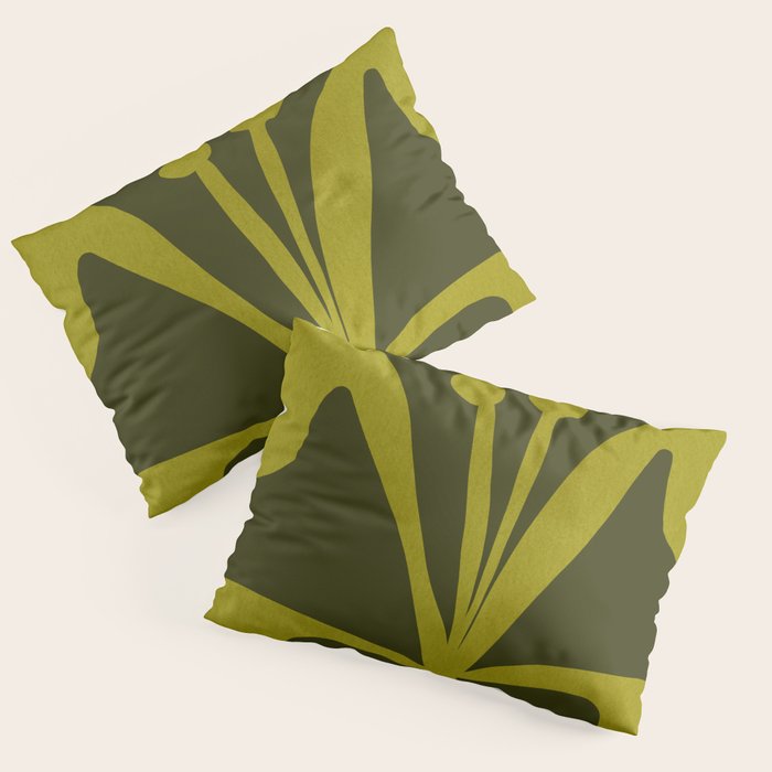 Abstract-botanical 15 Pillow Sham Gallery Image 1