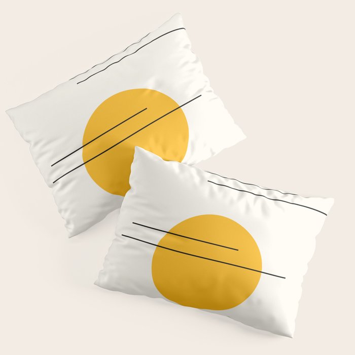 Minimal Sky Abstract XV Pillow Sham Gallery Image 1