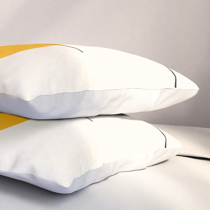 Minimal Sky Abstract XV Pillow Sham Gallery Image 3