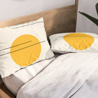 Minimal Sky Abstract XV Pillow Sham Gallery Image 2