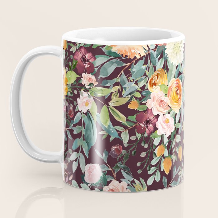 Fall Floral Coffee Mug Gallery Image 3
