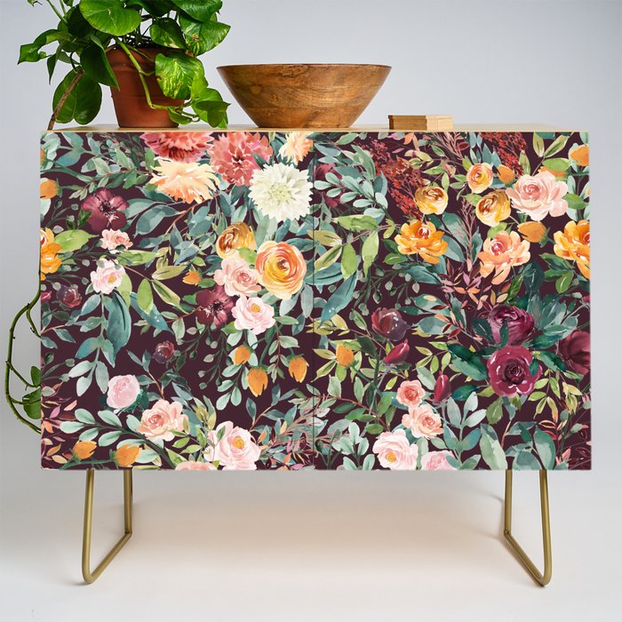 Fall Floral Credenza Gallery Image 1