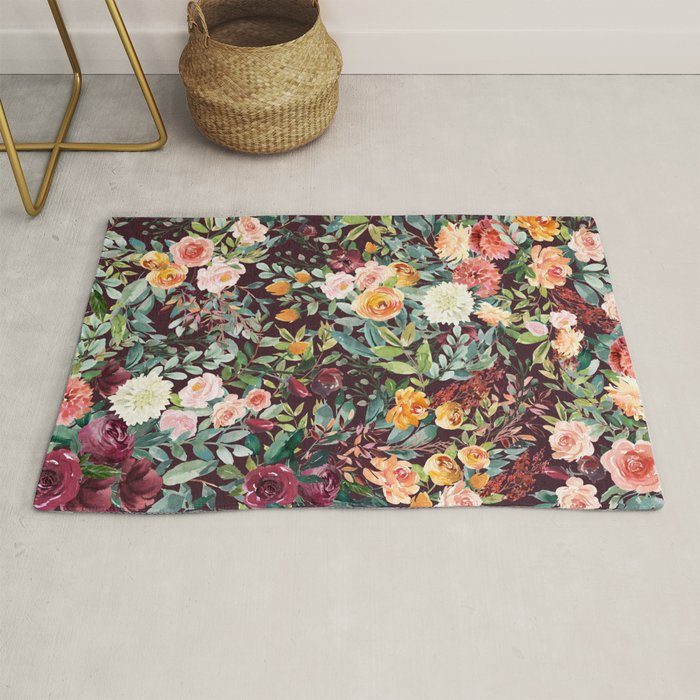 Fall Floral Rug Gallery Image 1