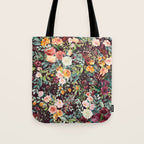 Fall Floral Tote Bag Gallery Image 1