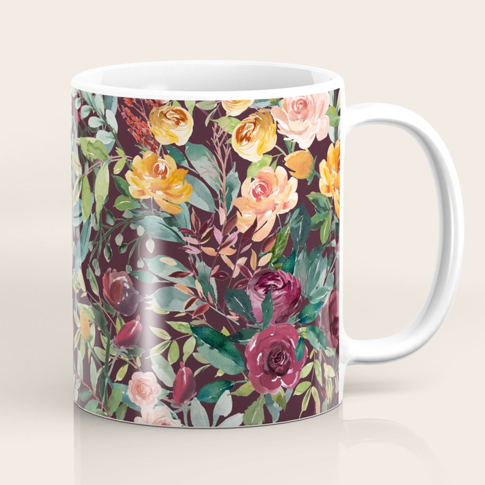 Fall Floral Coffee Mug Gallery Image 1