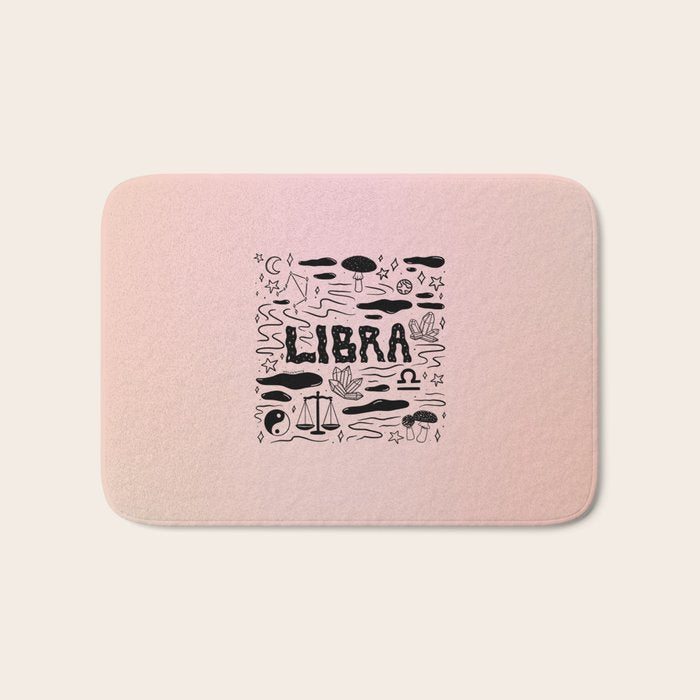 Celestial Libra Bath Mat Gallery Image 1
