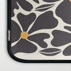 Abstract Black Florals Laptop Sleeve Gallery Image 3