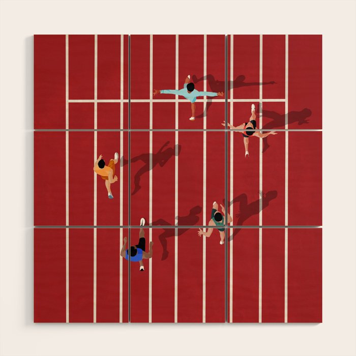 Finish Line Wood Wall Art Gallery Image 1