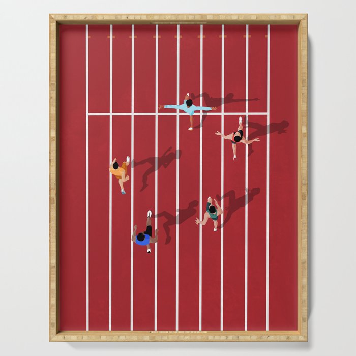 Finish Line Serving Tray Gallery Image 1