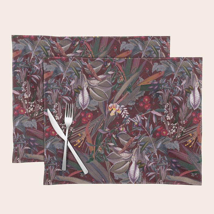 Midnight Garden IX Placemat Gallery Image 1