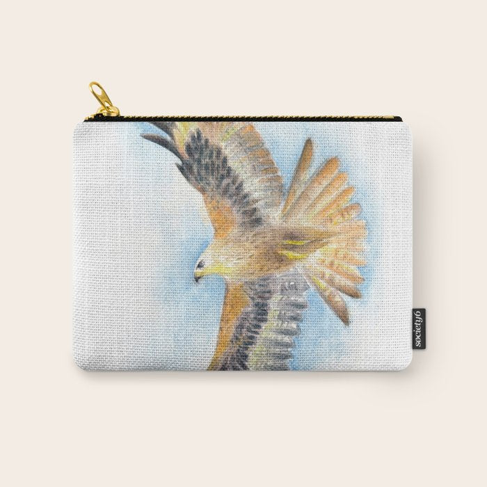 Red Tail Hawk Carry All Pouch Gallery Image 1