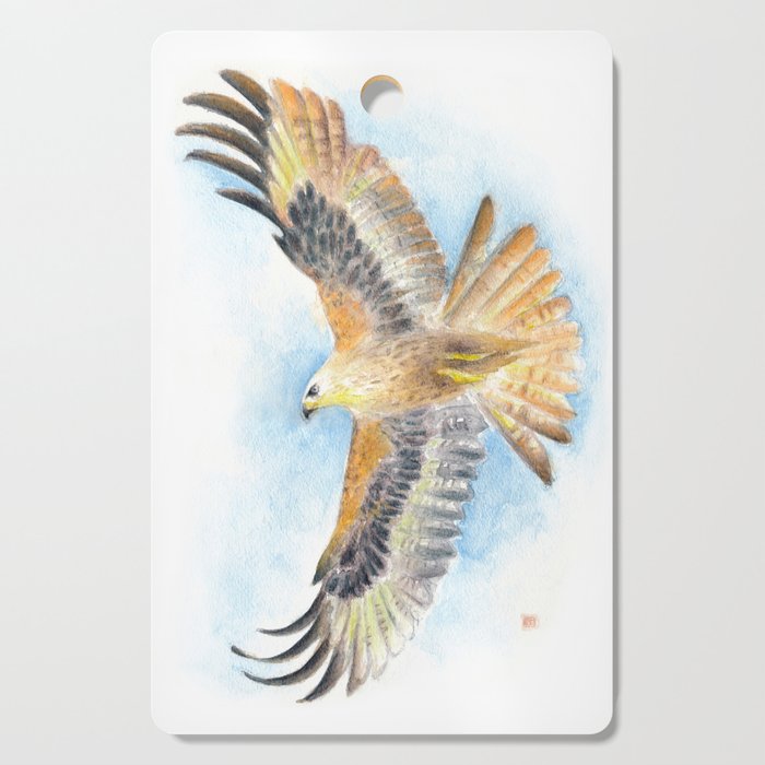 Red Tail Hawk Cutting Board Gallery Image 1