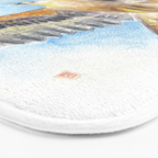 Red Tail Hawk Bath Mat Gallery Image 3