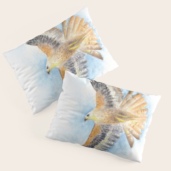 Red Tail Hawk Pillow Sham Gallery Image 3