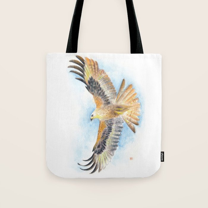 Red Tail Hawk Tote Bag Gallery Image 1