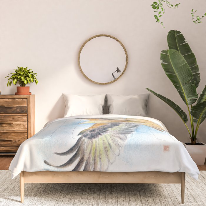 Red Tail Hawk Comforter Gallery Image 3