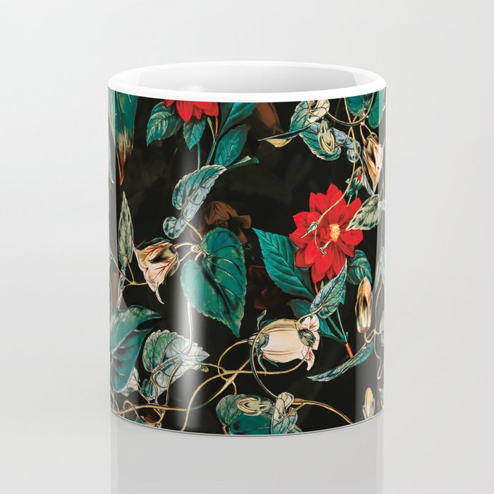 TROPICAL JUNGLE - Night II Coffee Mug Gallery Image 4