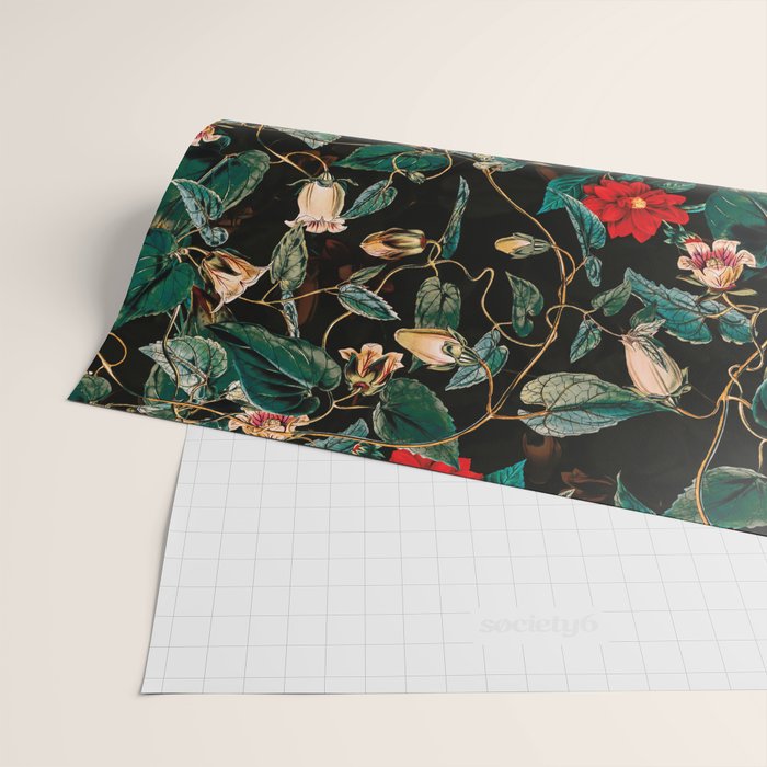 TROPICAL JUNGLE - Night II Wrapping Paper Gallery Image 2