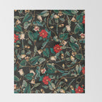 TROPICAL JUNGLE - Night II Throw Blanket Gallery Image 2