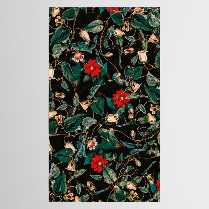 TROPICAL JUNGLE - Night II Tablecloth Gallery Image 2
