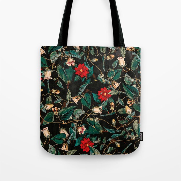 TROPICAL JUNGLE - Night II Tote Bag Gallery Image 1