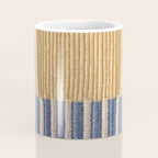 Mid Century Modern Minimalist Color Field Geometric Style Coffee Mug Gallery Image 4
