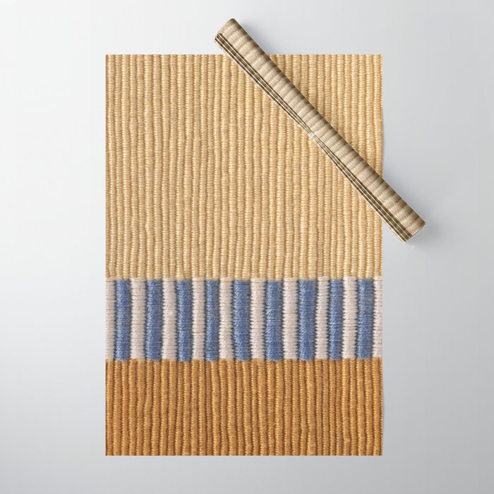 Mid Century Modern Minimalist Color Field Geometric Style Wrapping Paper Gallery Image 1