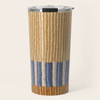 Mid Century Modern Minimalist Color Field Geometric Style Travel Mug Gallery Image 1