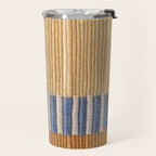 Mid Century Modern Minimalist Color Field Geometric Style Travel Mug Gallery Image 2