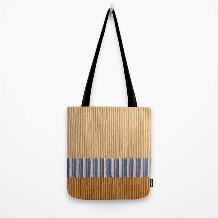 Mid Century Modern Minimalist Color Field Geometric Style Tote Bag Gallery Image 2
