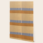 Mid Century Modern Minimalist Color Field Geometric Style Wallpaper Gallery Image 2