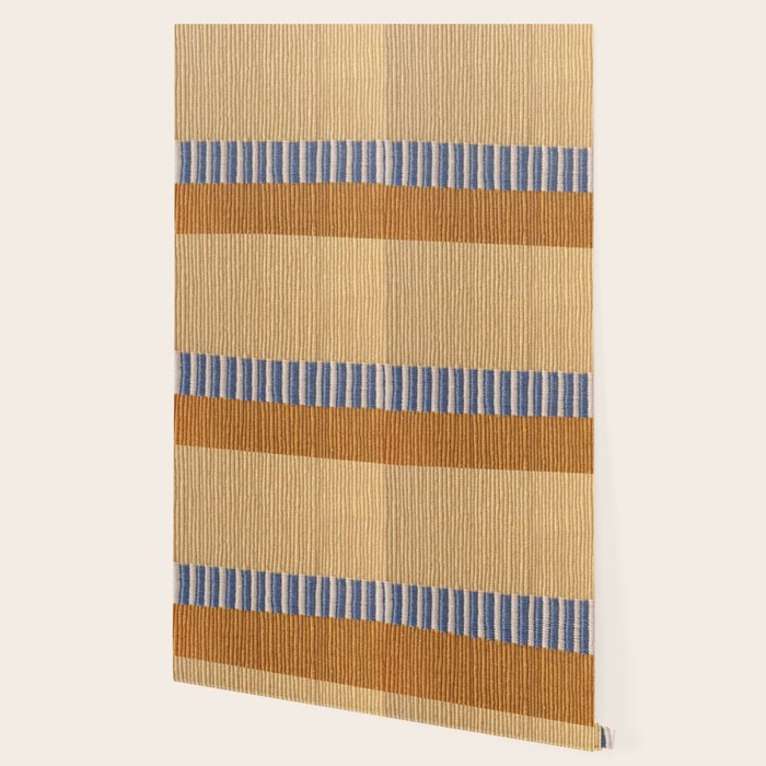 Mid Century Modern Minimalist Color Field Geometric Style Wallpaper Gallery Image 2