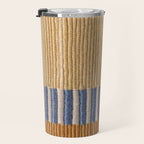 Mid Century Modern Minimalist Color Field Geometric Style Travel Mug Gallery Image 3