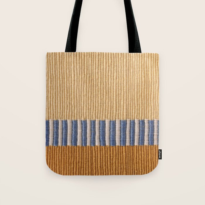 Mid Century Modern Minimalist Color Field Geometric Style Tote Bag Gallery Image 1
