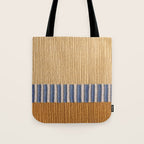 Mid Century Modern Minimalist Color Field Geometric Style Tote Bag Gallery Image 1