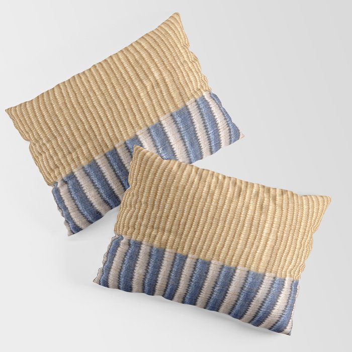 Mid Century Modern Minimalist Color Field Geometric Style Pillow Sham Gallery Image 1