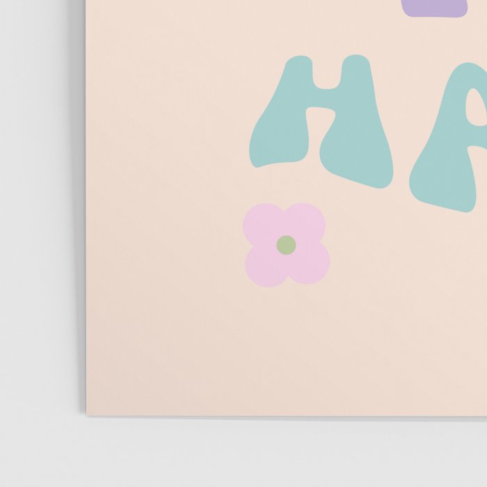 Danish Pastel Retro Inspirational Quote Poster Gallery Image 3