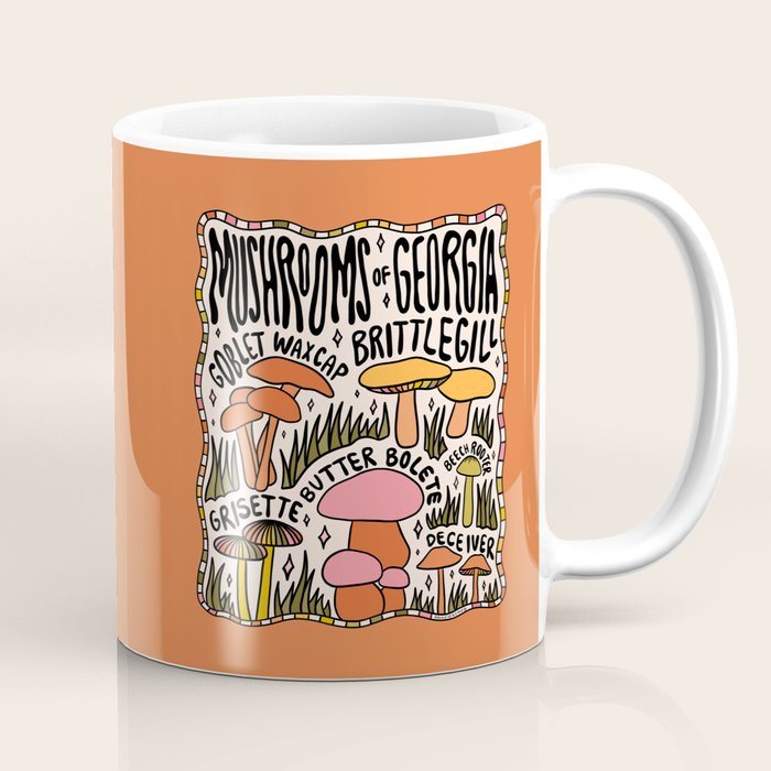 Mushrooms of Georgia Coffee Mug Gallery Image 1