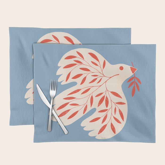 Dove of peace Placemat Gallery Image 1