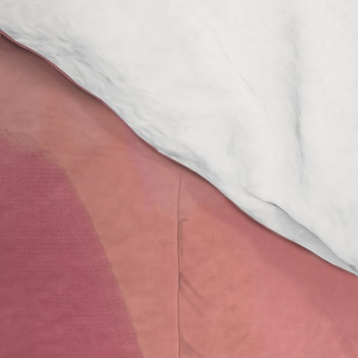 PINK abstract landscape Comforter Gallery Image 4