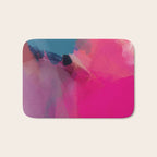 PINK abstract landscape Bath Mat Gallery Image 1