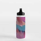 PINK abstract landscape Water Bottle Gallery Image 3