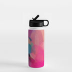 PINK abstract landscape Water Bottle Gallery Image 1
