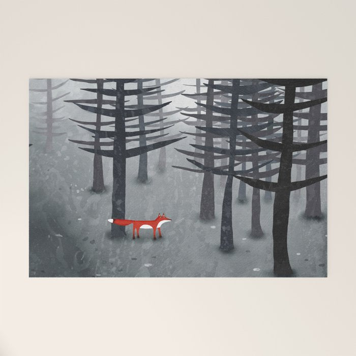 The Fox and the Forest Welcome Mat Gallery Image 1
