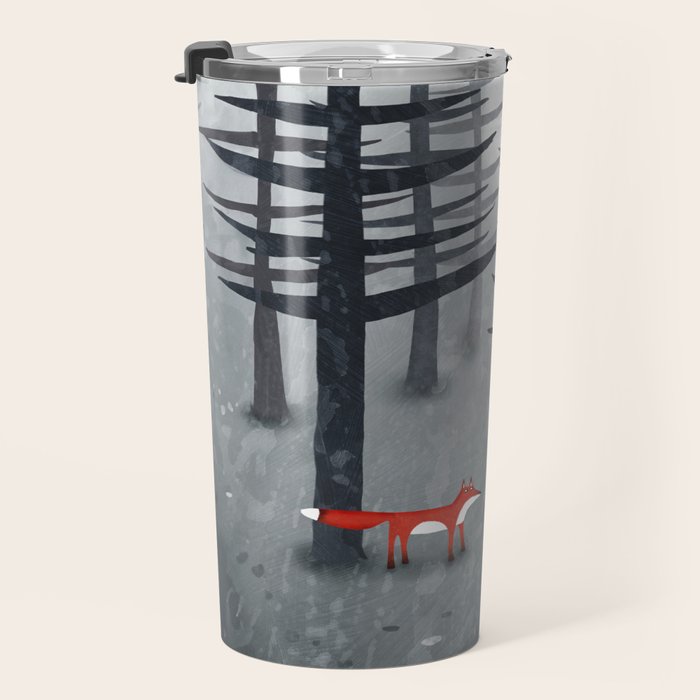 The Fox and the Forest Travel Mug Gallery Image 3