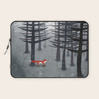 The Fox and the Forest Laptop Sleeve Gallery Image 1