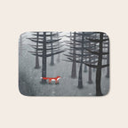 The Fox and the Forest Bath Mat Gallery Image 1