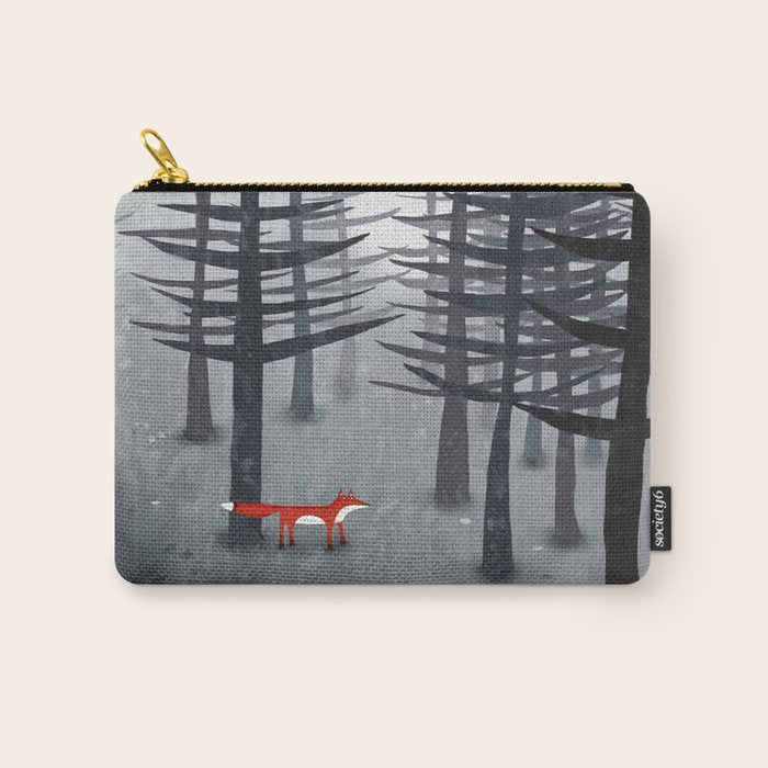 The Fox and the Forest Carry All Pouch Gallery Image 1