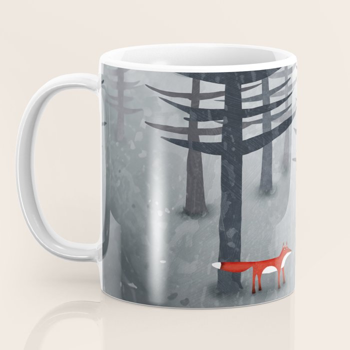 The Fox and the Forest Coffee Mug Gallery Image 3